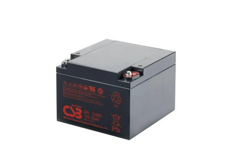 Acumulator HITACHI CSB GPL12260 26AH-1