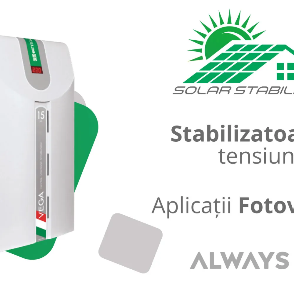 Stabilizatoare ORTEA pentru supratensiuni in aplicatii fotovoltaice